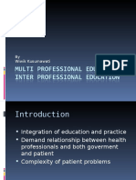Multi Professional Education