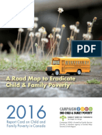 Campaign 2000 - National Report Card 2016 - A  Road Map to Eradicate Child & Family Poverty