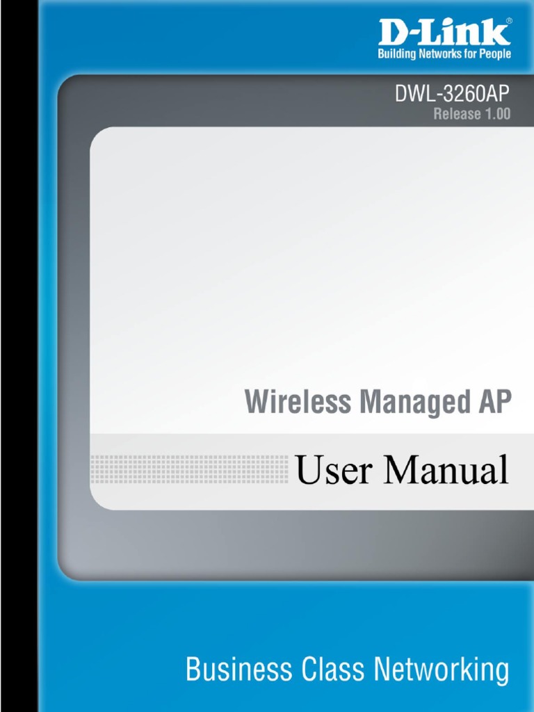 DWL-3260AP_A1_Manual_1.00 | Wireless Lan | Ip Address