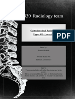 Radiology of GIT