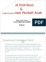 Materi 1 Transformasi Peubah Acak