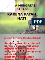 Cara Mengatasi Stress