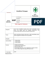 3. SOP Identifikasi Pasien