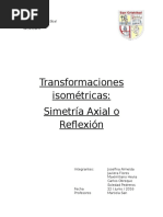 Simetria Axial o Reflexión