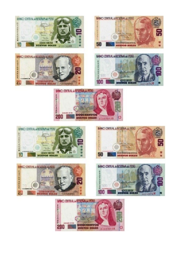 Billetes Del Perú