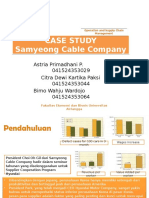 Studi Kasus Samyeong Cable Company