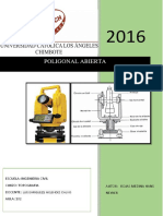 Poligonal Abierta Topografia II