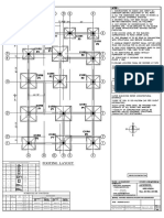 A B C D E F A B C D E F C: Footing Layout