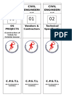 Civil Engineeri NG Civil Engineeri NG Civil Engineeri NG: OS Projects Vendors & Contractors Technical Specificatio Ns