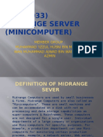 CSC (1033) Midrange Server (Minicomputer)