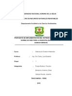 Propuesta de Implementacion Del Sistema de Gestion Iso 9000 para La Municipalidad Del Distrito de Mariano Damaso Beraun