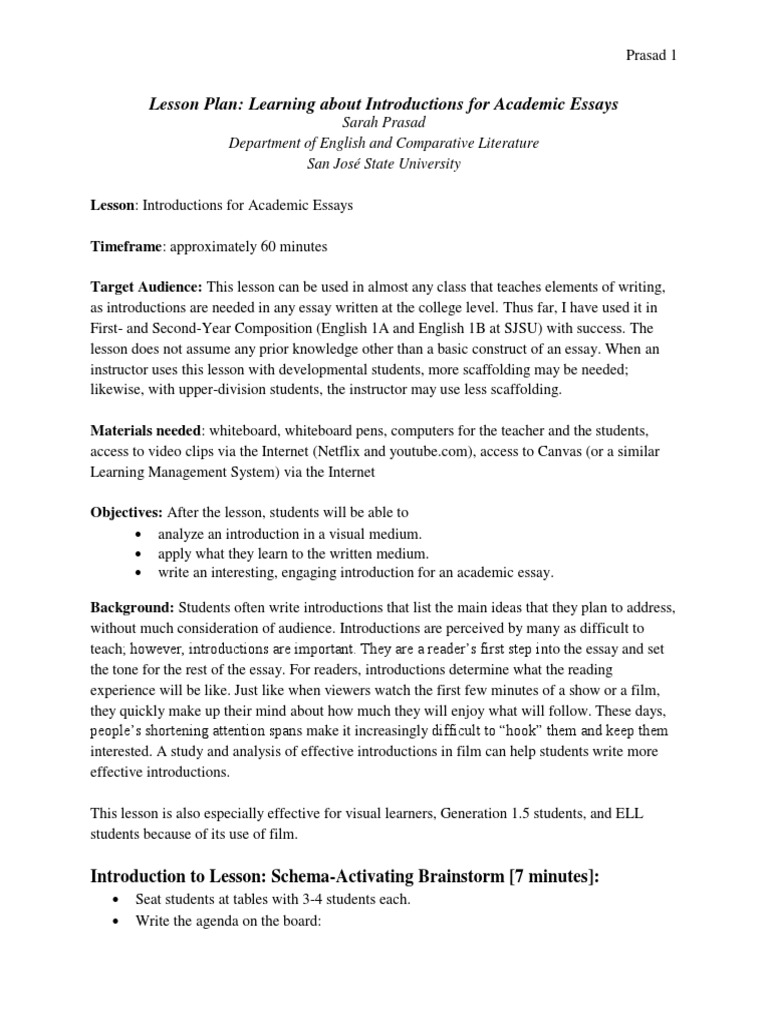 How to Write a Lesson Plan [10+ Best Examples] | Examples