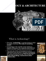 Archaeology & Architecture