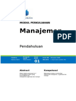 Budiyanto Manajemen Modul01 PENDAHULUAN