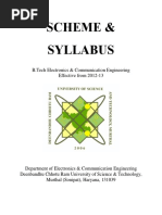 B.tech . Syllabus Oct 2016 2
