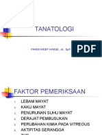 Perkiraan Saat Kematian/tanatologi