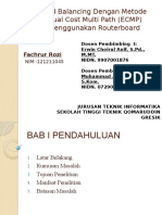 Load Balancing Dengan Metode Equal Cost Multi Path