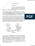 Cyclic Redundancy Check (CRC)