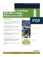 Business-Class, Long Range 5Ghz 802.11N Bridge / Wireless Access Point