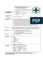 SOP 02 Desinfektan, Sterilisasi Dan Penyimpanan Alat