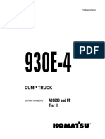Komatsu 930E-4 CEBM020600 Truck Manual PDF