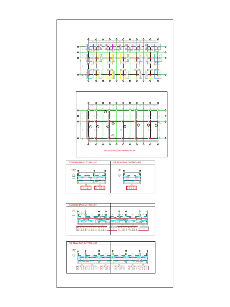 A B C D E F G H I J K: Ground Floor Framing Plan | PDF