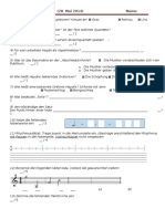 Musiktest 1.KLasse Gruppe A