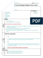 Primary EPC 3403 Lesson Planning Template Year 3, Sem 1: Student-Teacher: Date