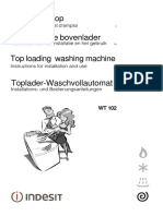 Indesit WT 102 Washing Machine