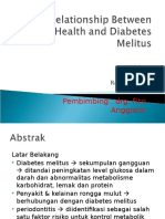 The Relationship Between Rongga Mulut Health and Diabetes