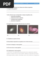 Ficha de Trabalho Fq 7º Ano Universo
