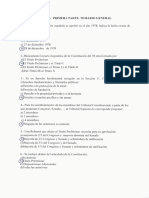 Examen de Auxiliar Administativo Ayuntamiento