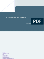 Catalogue Des OffRes