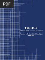 2527 Seiko Watch Catalogue 2015-16 AUS