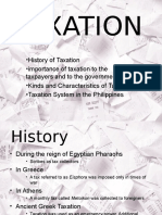 Taxation