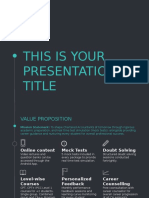 This Is Your Presentation Title