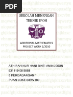 Download ADD MATHS PROJECT WORK 12010 by athirah hani SN33228907 doc pdf