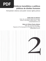 Violência Homofóbica e Políticas
