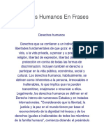 Derechos Humanos en Frases