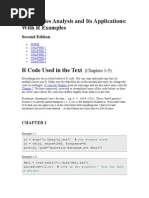 Time Series Analysis and Its Applications Code