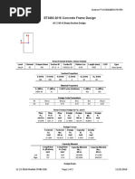 ETABS 2015 Concrete Frame Design