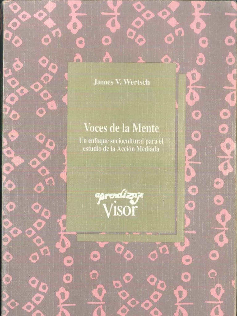 Voces de La Mente James V. Wertsch | PDF | Sicología | Conceptos ...