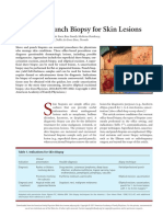Shave and Punch Biopsy For Skin Lesions PDF