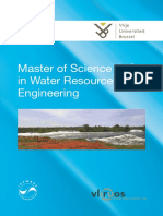 Master of Science (MSC) in Water Resources Engineering