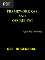 Framework QSS and QSS ruling-1.pps
