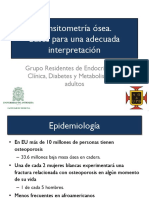 Taller Densitometría Ósea