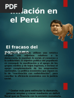 Inflación en el Peru