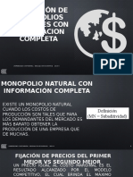 Regulacion de Monopolios