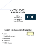 Power Point Presentasi