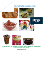 Buku Resep Cita Rasa Nusantara Resep Masakan Nusantara Dan Minuman Nusantara